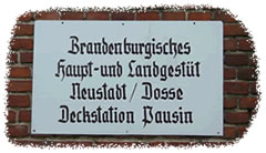 Schild HLG Neustadt/D. Deckstation Pausin
